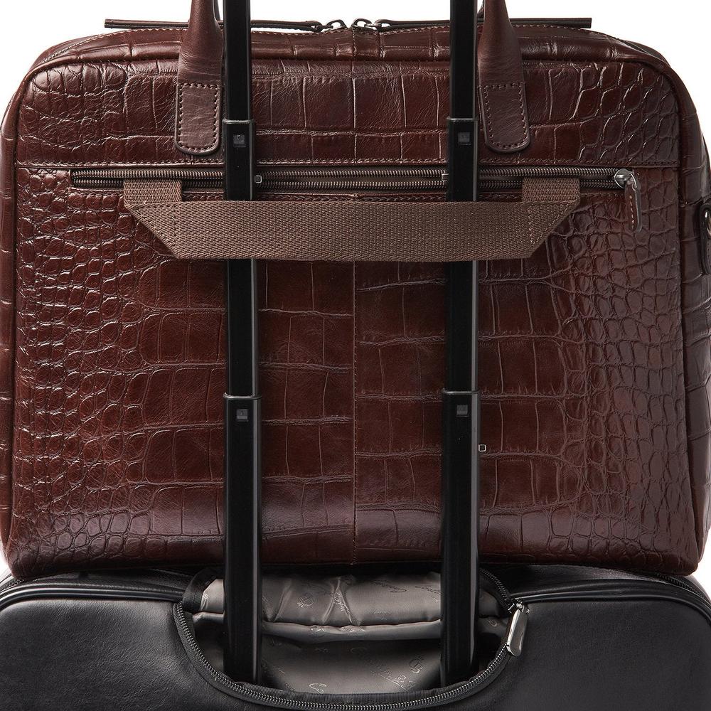 Castelijn & Beerens Lisa Laptop Bag 15,6" RFID Mocca-Veske-BagBrokers