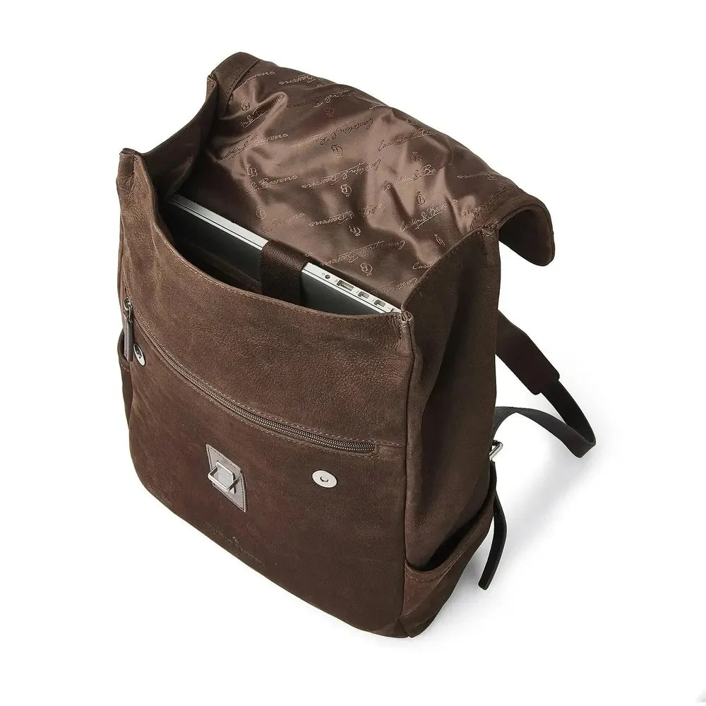 Castelijn & Beerens Backpack 15.6" RFID Mocca-Ryggsekker-BagBrokers