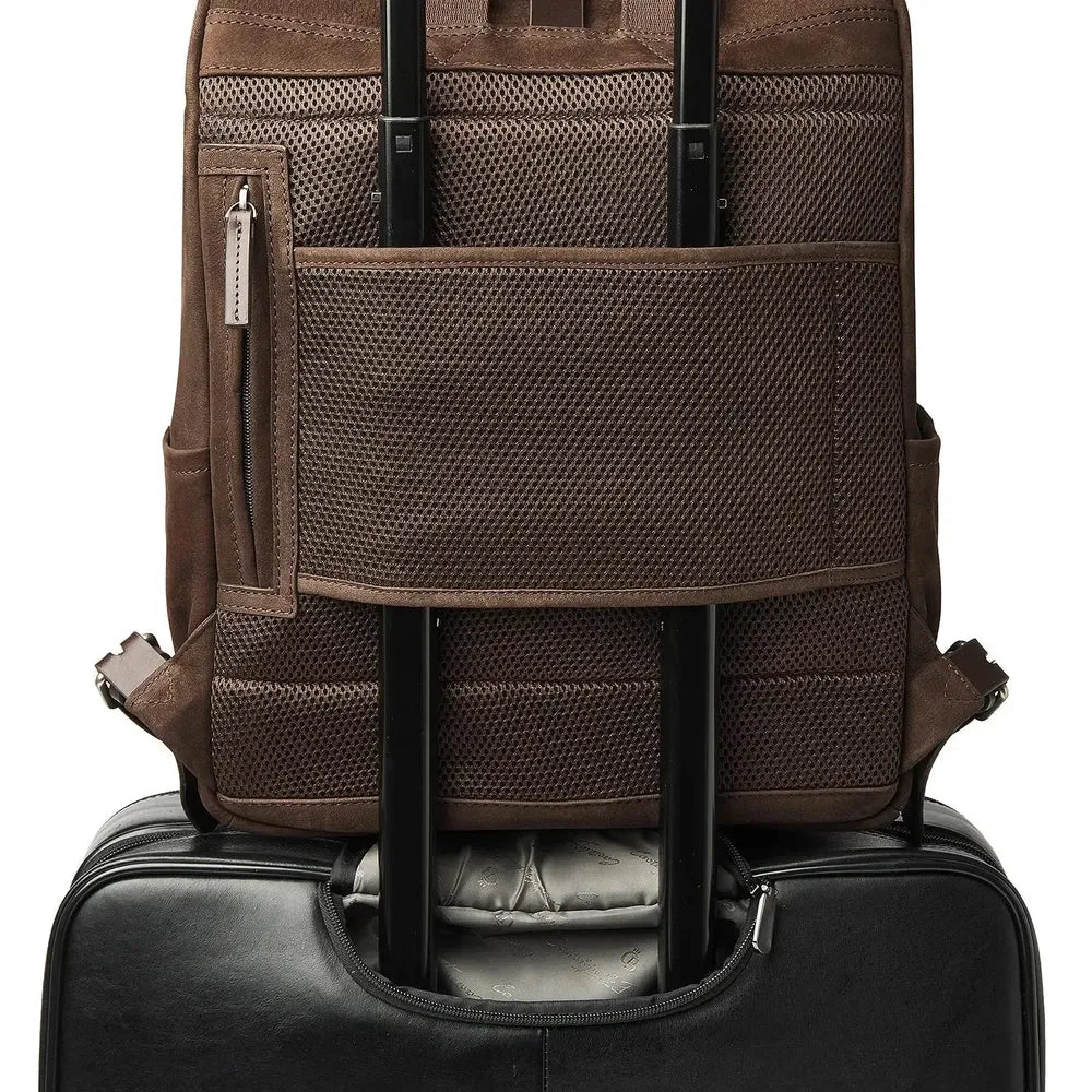 Castelijn & Beerens Backpack 15.6" RFID Mocca-Ryggsekker-BagBrokers