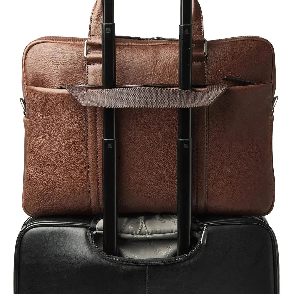 Castelijn & Beerens Pc-veske 15,6" RFID Mocca Limited Edition-Veske-BagBrokers