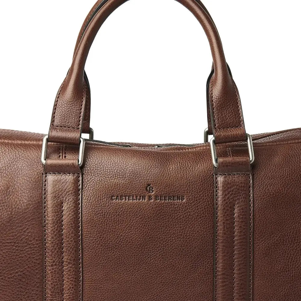 Castelijn & Beerens Pc-veske 15,6" RFID Mocca Limited Edition-Veske-BagBrokers