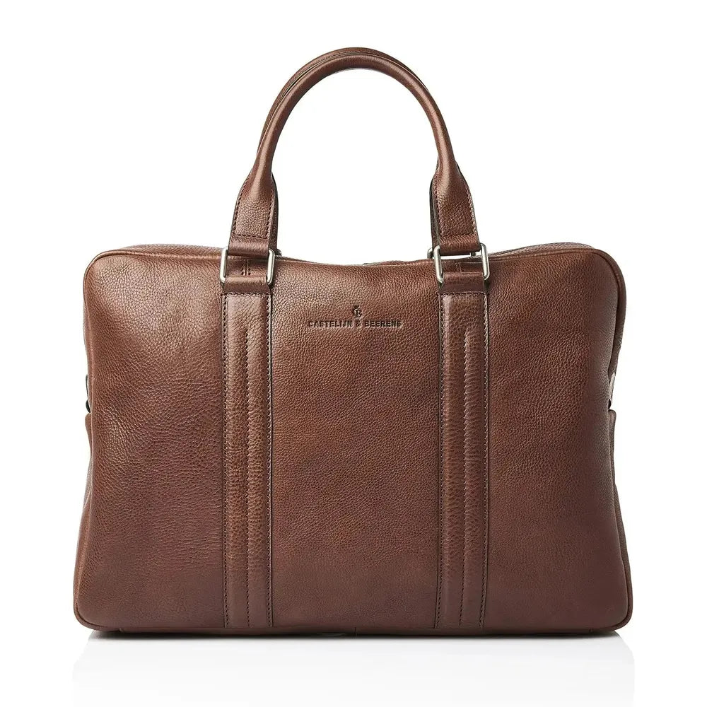 Castelijn & Beerens Pc-veske 15,6" RFID Mocca Limited Edition-Veske-BagBrokers