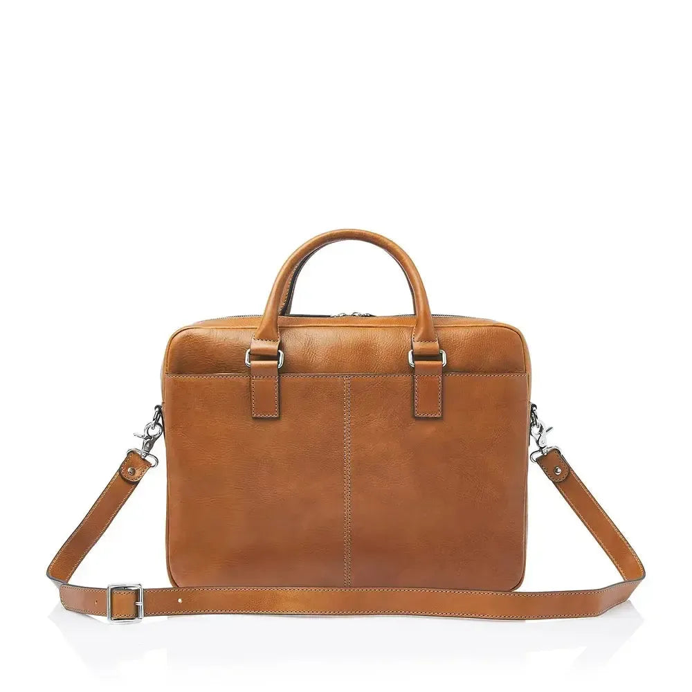 Castelijn & Beerens Peter Laptop Bag 15,6" RFID | Light Brown-Veske-BagBrokers