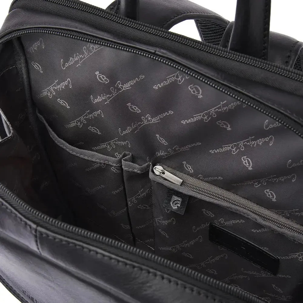 Castelijn & Beerens Skinn ryggsekk 15,6" RFID Black-Sekk-BagBrokers