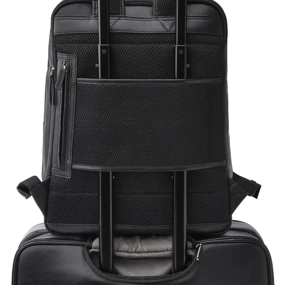Castelijn & Beerens Skinn ryggsekk 15,6" RFID Black-Sekk-BagBrokers