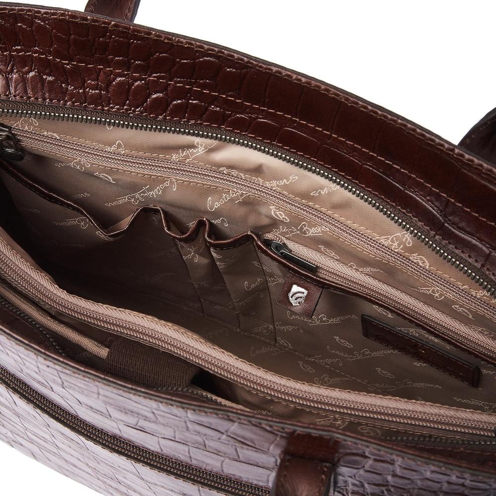 Castelijn & Beerens Tess Laptop Bag 15,6" RFID Mocca-Veske-BagBrokers