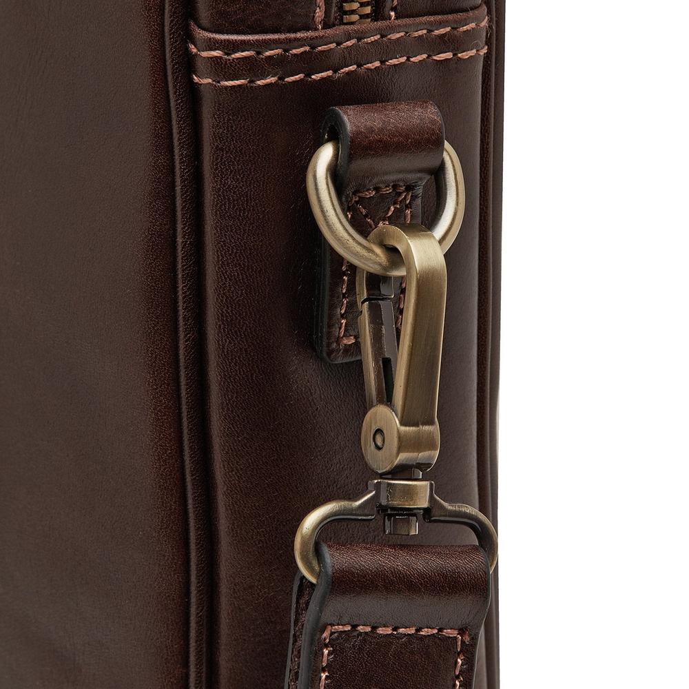 Castelijn & Beerens Verona Pc-veske 15,6" RFID Mocca-Veske-BagBrokers