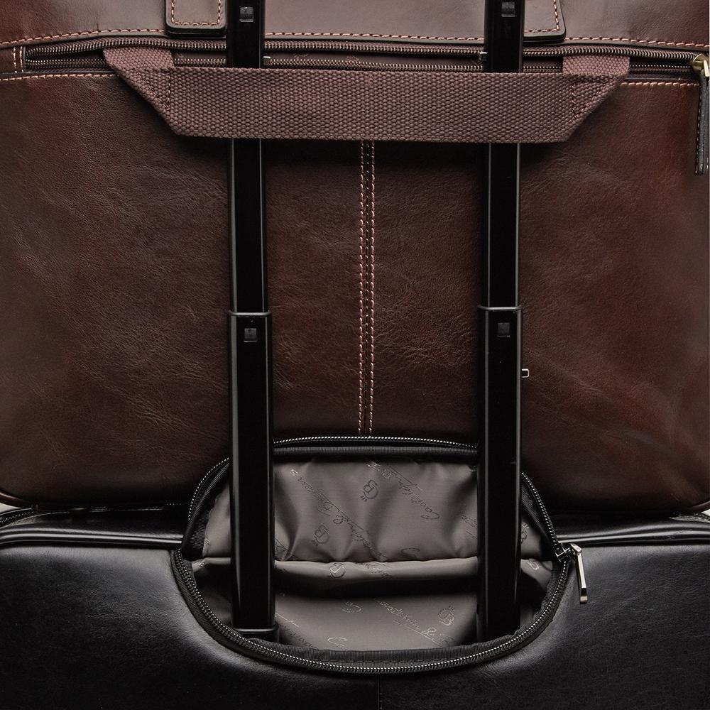 Castelijn & Beerens Verona Pc-veske 15,6" RFID Mocca-Veske-BagBrokers