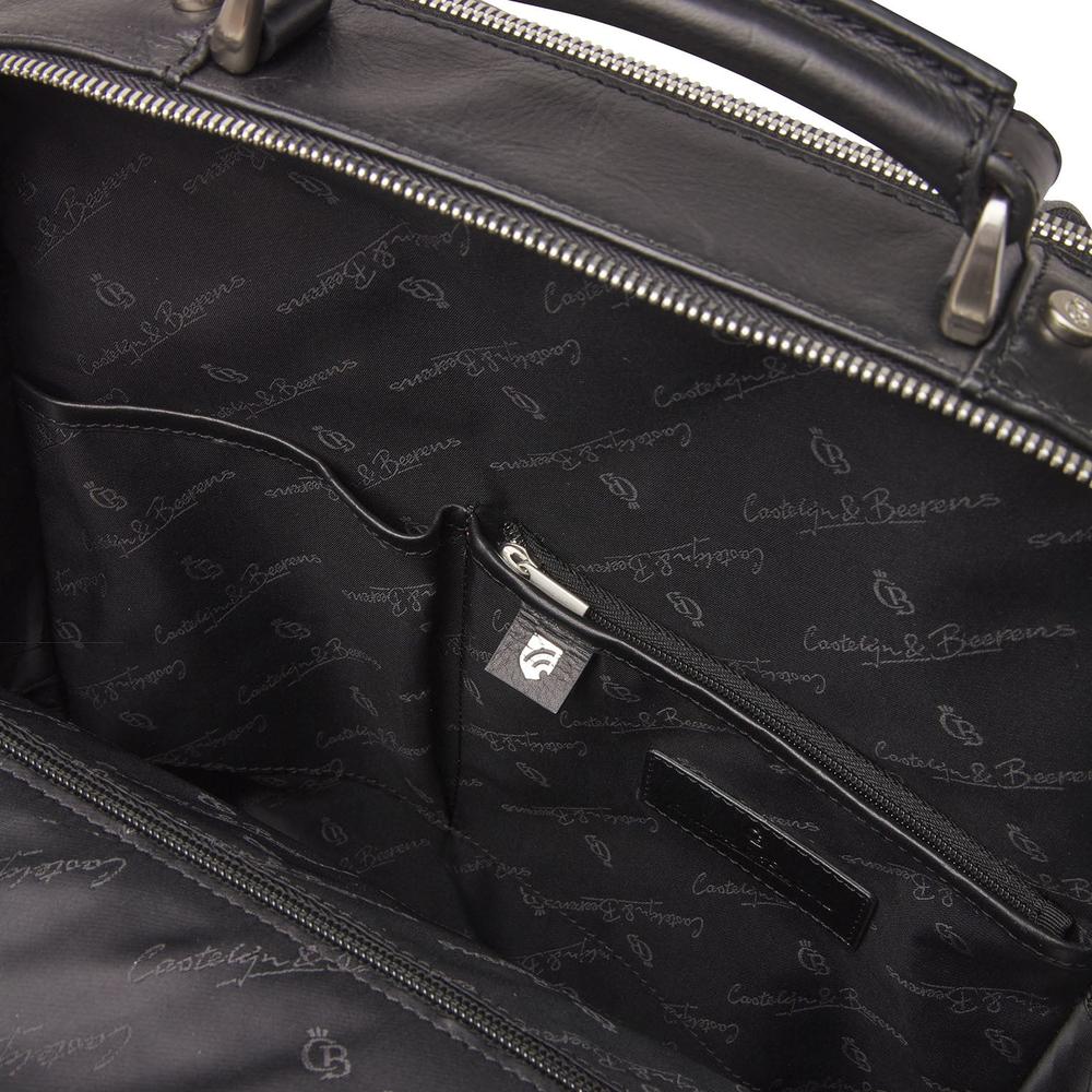 Castelijn & Beerens Verona Ryggsekk 15,6" RFID Svart-Ryggsekker-BagBrokers