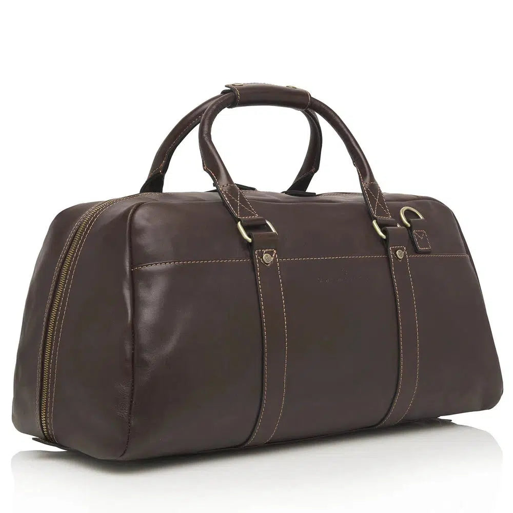 Castelijn & Beerens Verona Weekender skinnbag 39 liter Mørkebrun-Bagger-BagBrokers