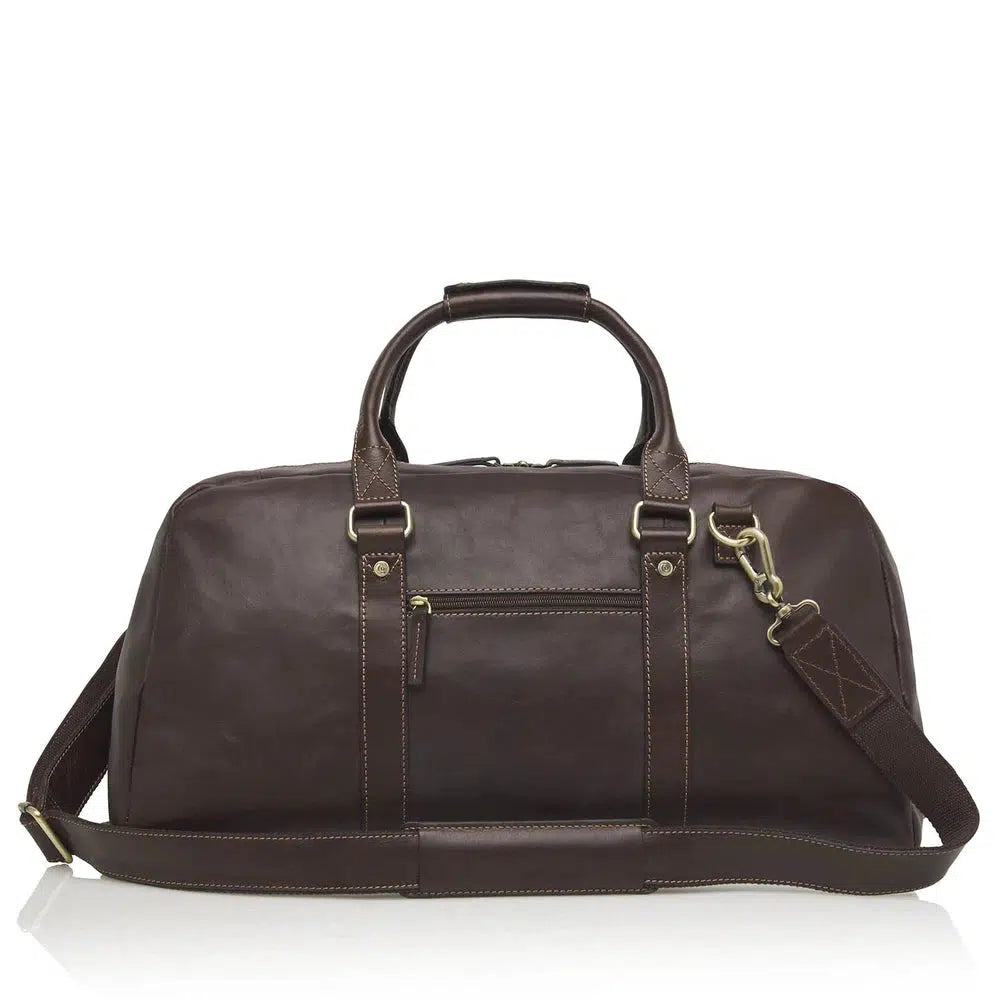 Castelijn & Beerens Verona Weekender skinnbag 39 liter Mørkebrun-Bagger-BagBrokers