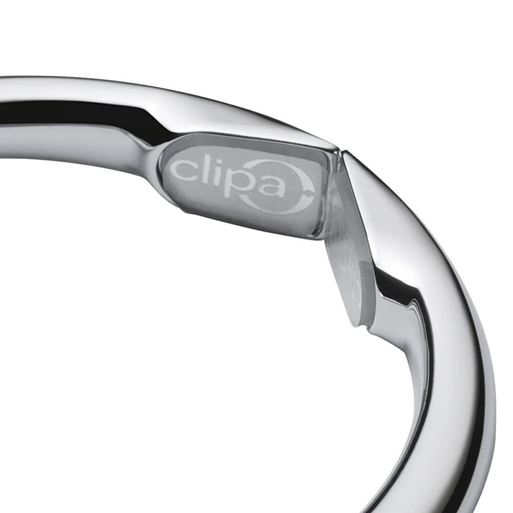 Clipa, the instant Polished Silver Bag Hanger-Veske-BagBrokers