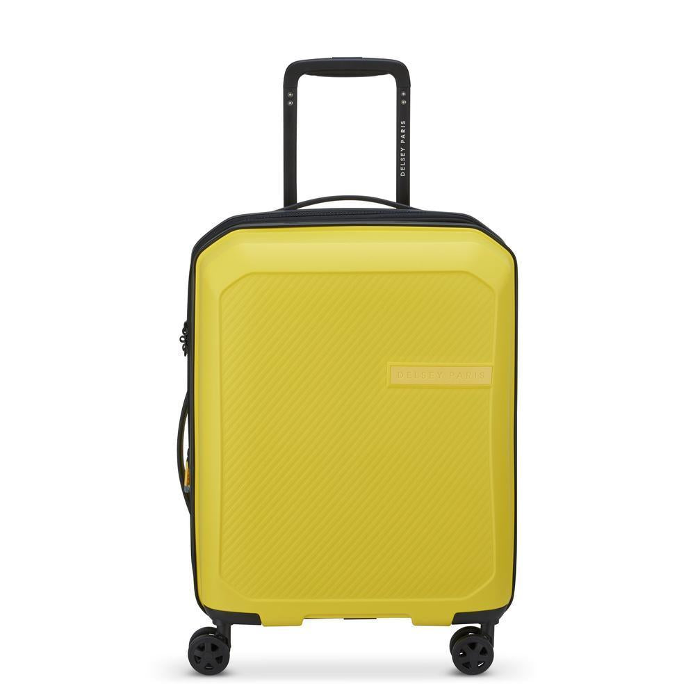 Delsey Anvers utvidbar kabinkoffert 55 cm Bright yellow-Harde kofferter-BagBrokers