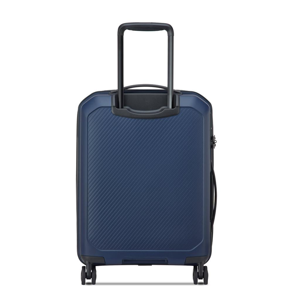 Delsey Anvers utvidbar kabinkoffert 55 cm Navy-Harde kofferter-BagBrokers