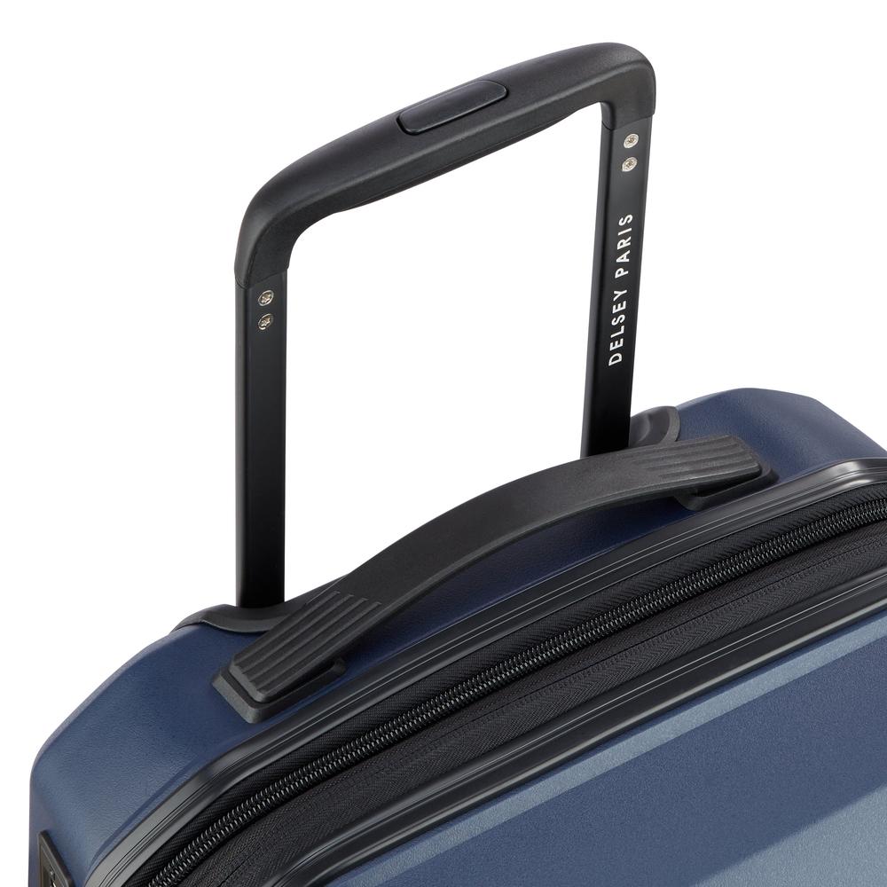 Delsey Anvers utvidbar kabinkoffert 55 cm Navy-Harde kofferter-BagBrokers