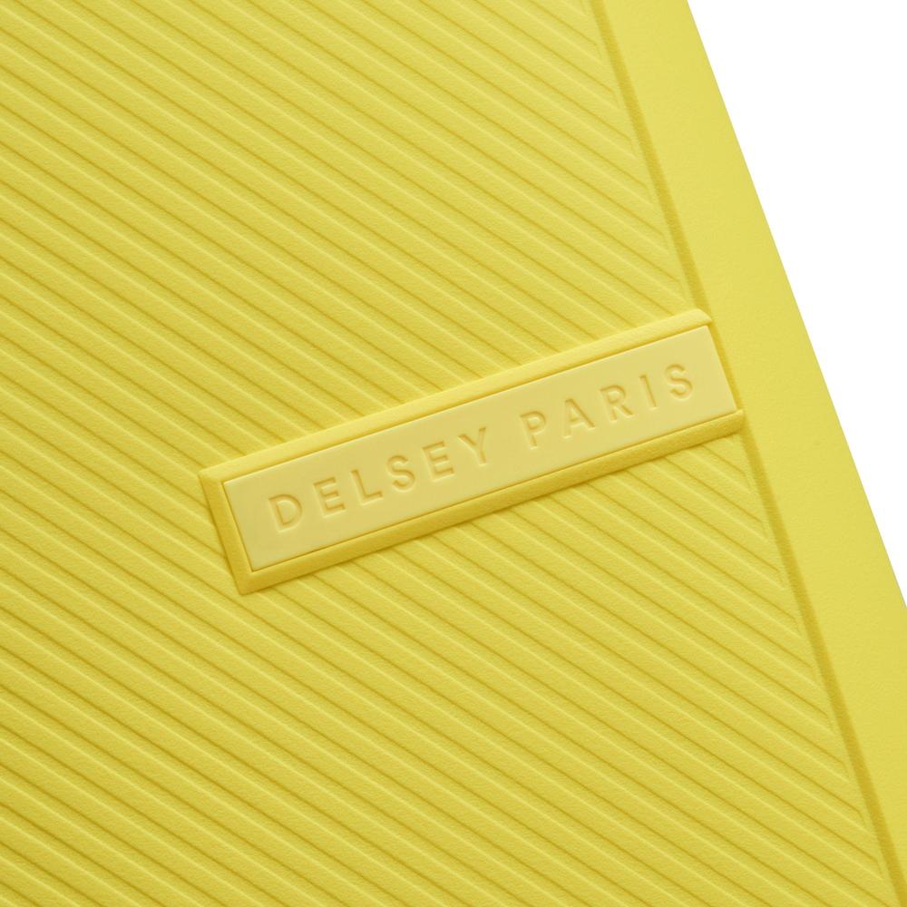 Delsey Anvers utvidbar medium koffert 66 cm Bright Yellow-Harde kofferter-BagBrokers