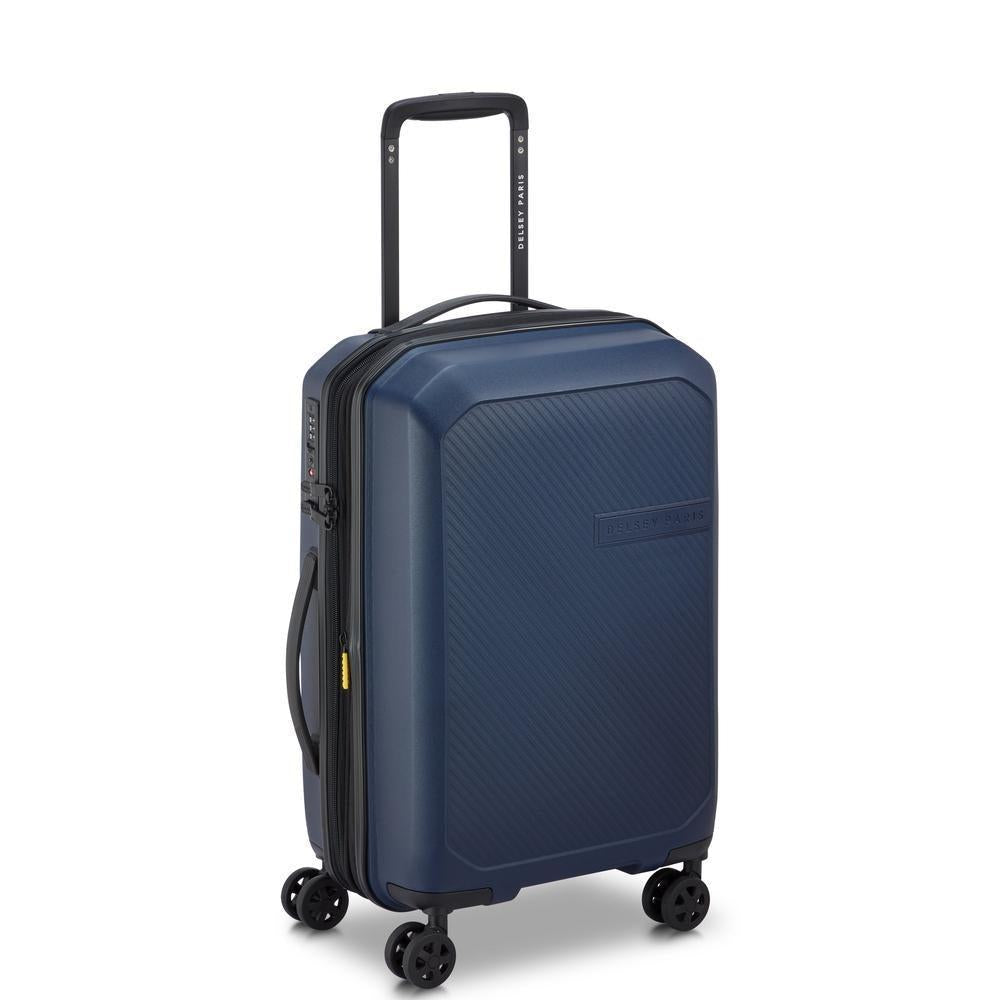 Delsey Anvers utvidbar medium koffert 66 cm Navy-Harde kofferter-BagBrokers