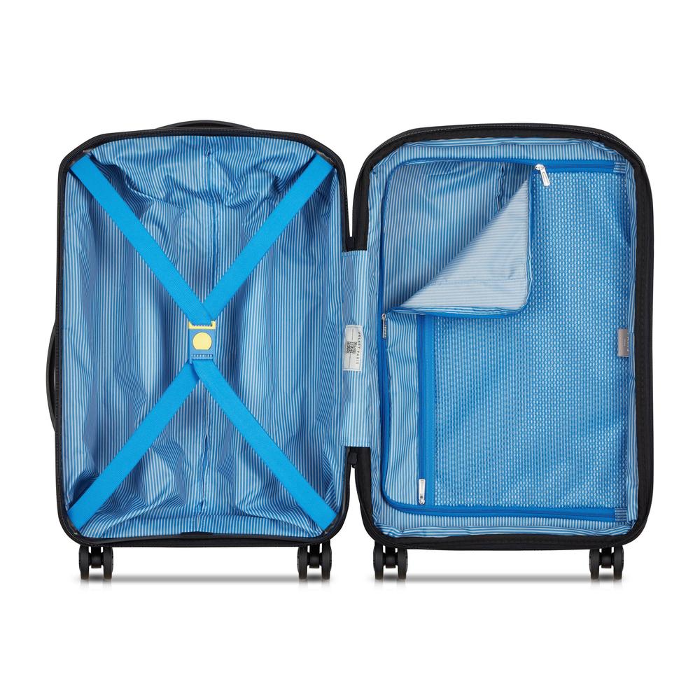 Delsey Anvers utvidbar medium koffert 66 cm Navy-Harde kofferter-BagBrokers
