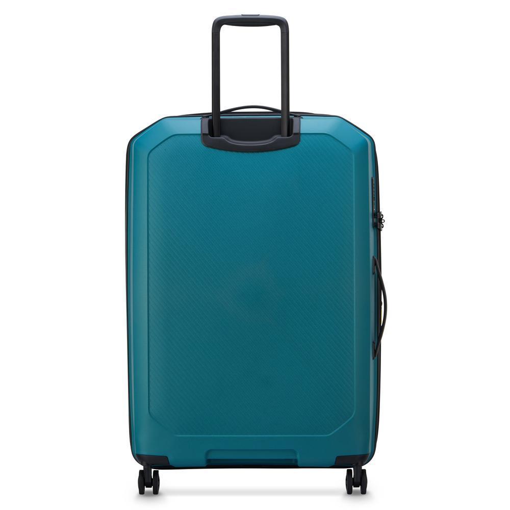 Delsey Anvers utvidbar medium koffert 66 cm Teal Blue-Harde kofferter-BagBrokers