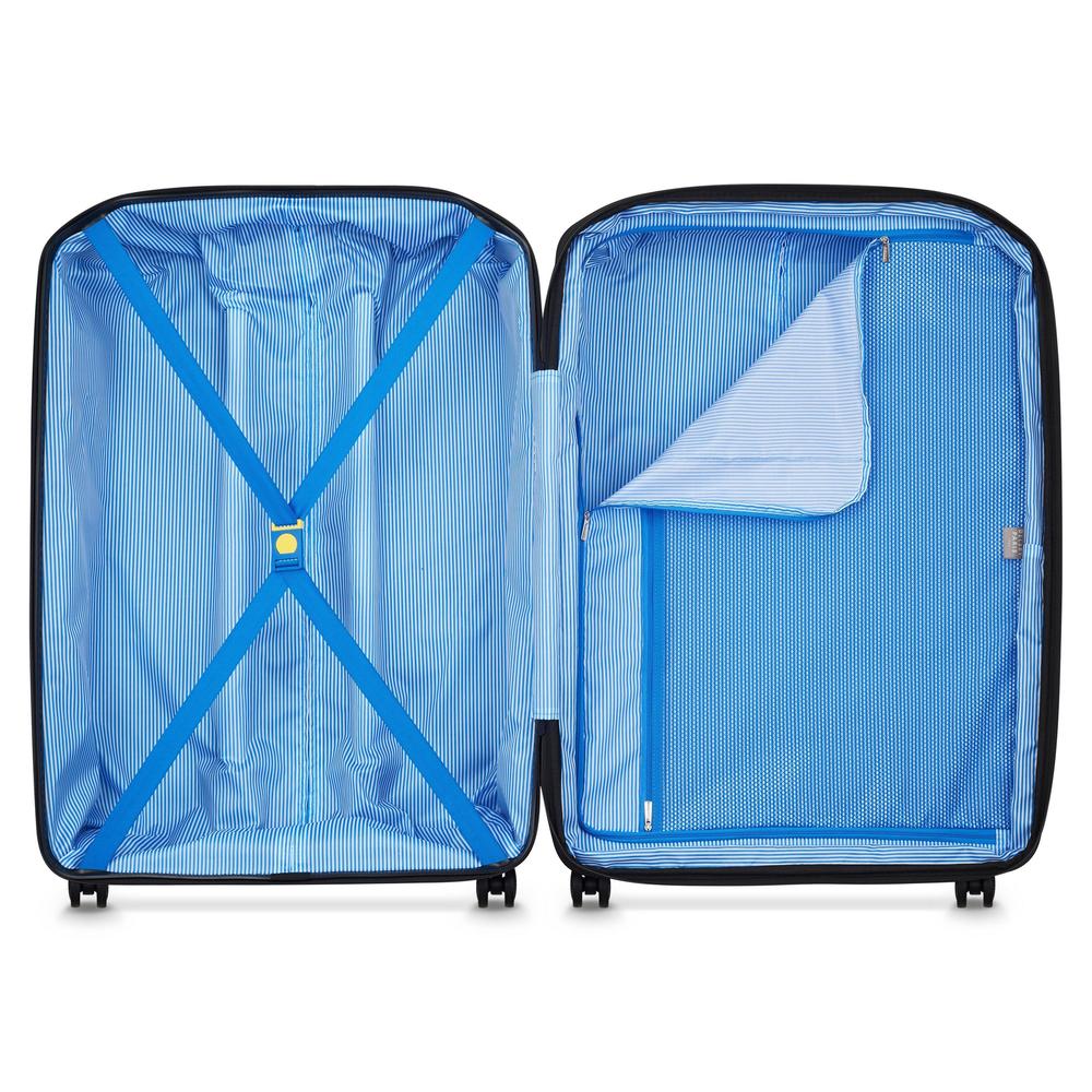 Delsey Anvers utvidbar stor koffert 76 cm Bright Yellow-Harde kofferter-BagBrokers