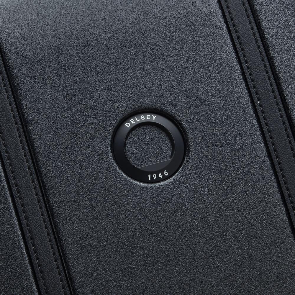 Delsey Cadence utvidbar ekstra stor koffert 82 cm Deep Black-Harde kofferter-BagBrokers