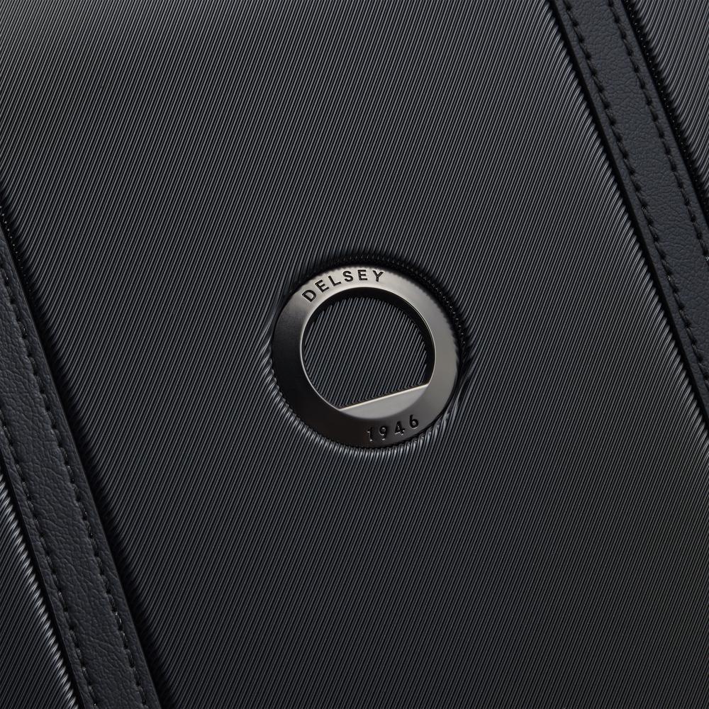 Delsey Cadence utvidbar medium koffert 66 cm Deep Black-Harde kofferter-BagBrokers