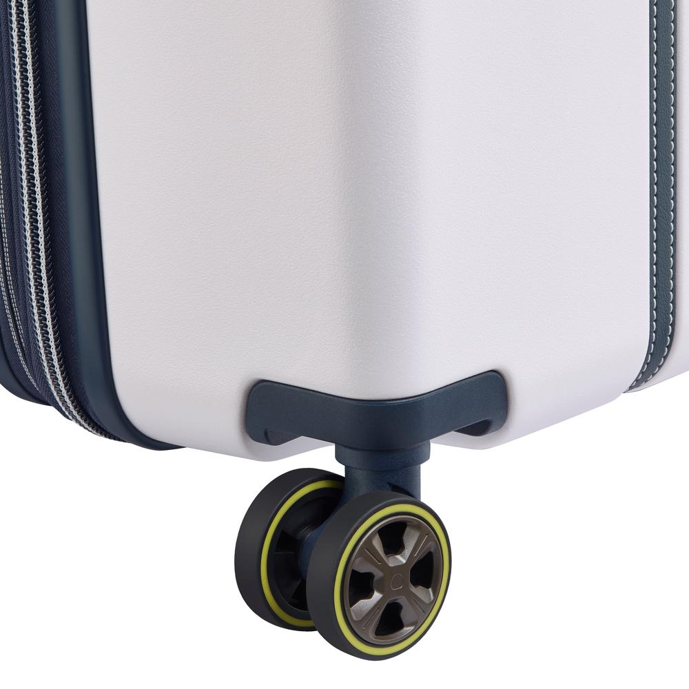 Delsey Cadance utvidbar stor koffert 76 cm Ivory-Harde kofferter-BagBrokers