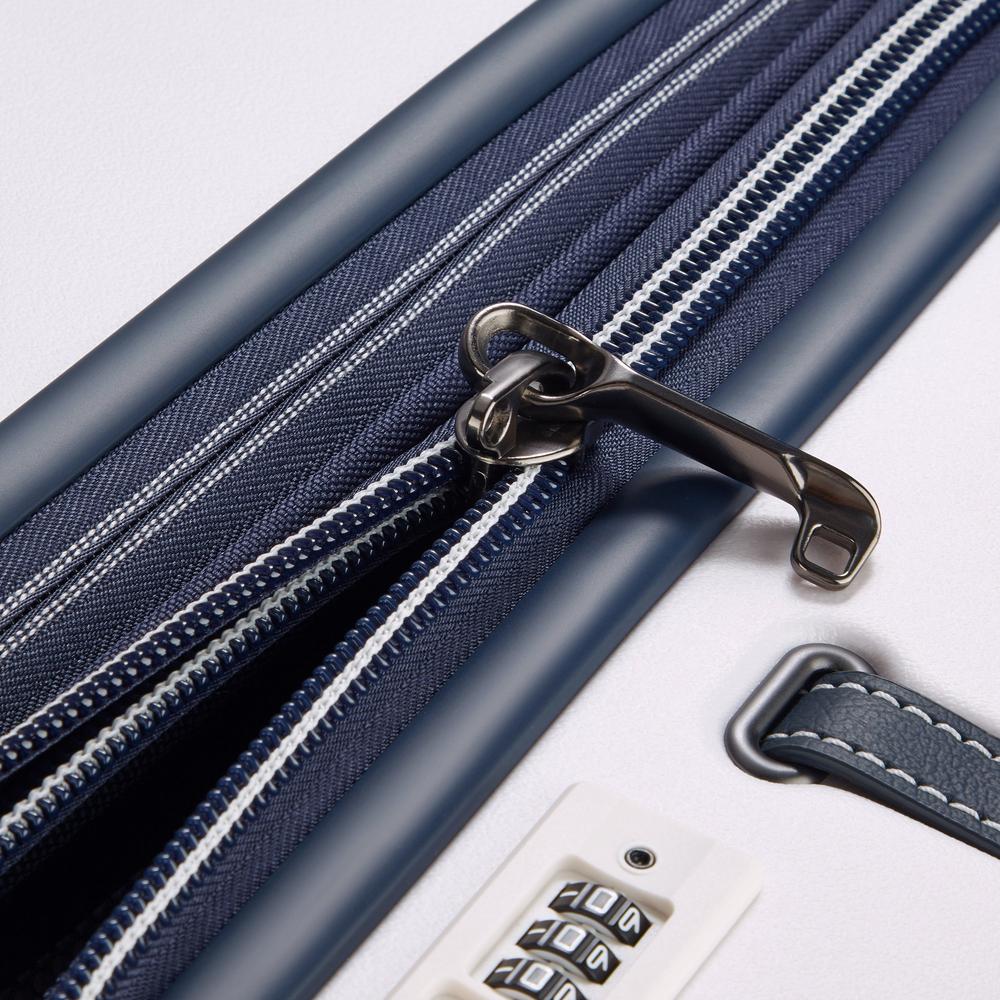 Delsey Cadance utvidbar stor koffert 76 cm Ivory-Harde kofferter-BagBrokers