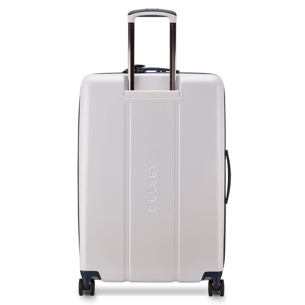 Delsey Cadance utvidbar stor koffert 76 cm Ivory-Harde kofferter-BagBrokers