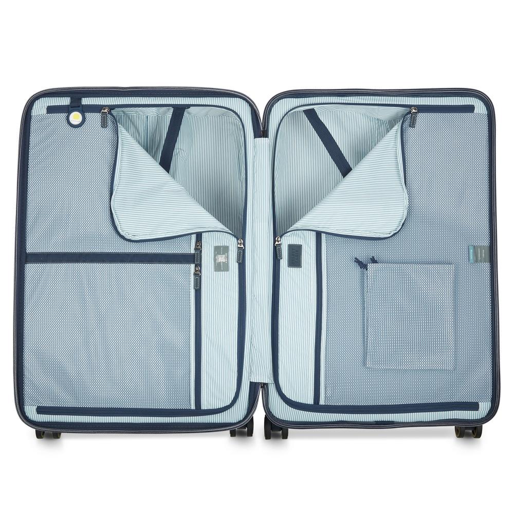 Delsey Cadance utvidbar stor koffert 76 cm Ivory-Harde kofferter-BagBrokers