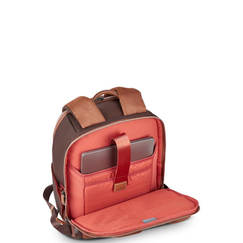 Delsey Chatelet Air 2.0 Backpack 21 liter Brown-Ryggsekker-BagBrokers