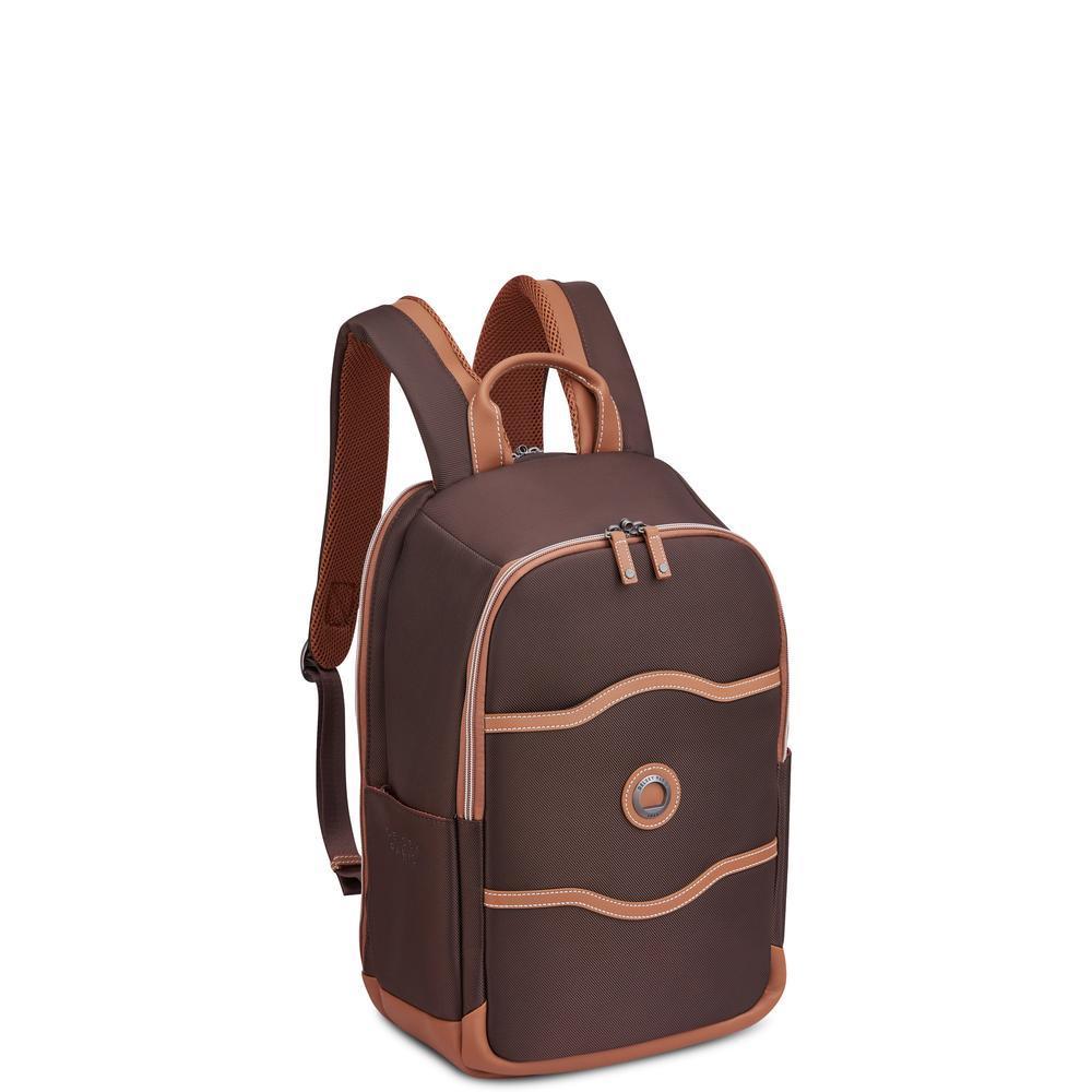 Delsey Chatelet Air 2.0 Backpack 21 liter Brown-Ryggsekker-BagBrokers