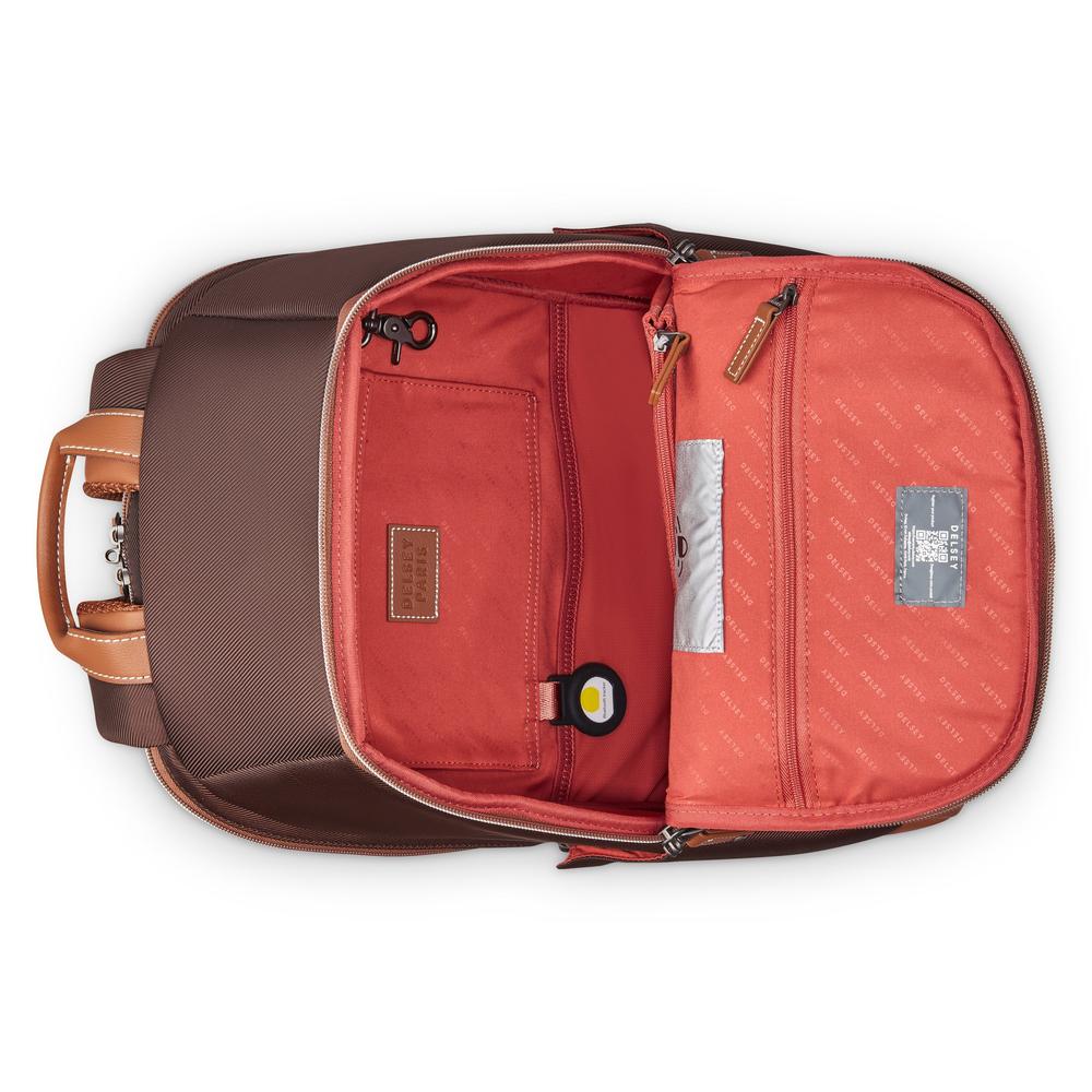 Delsey Chatelet Air 2.0 Backpack 21 liter Brown-Ryggsekker-BagBrokers