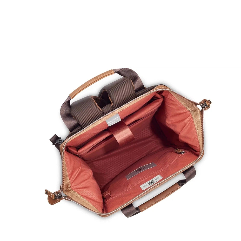 Delsey Chatelet Air 2.0 Soft Pc Sekk/Veske 14,1" Brown-Ryggsekker-BagBrokers