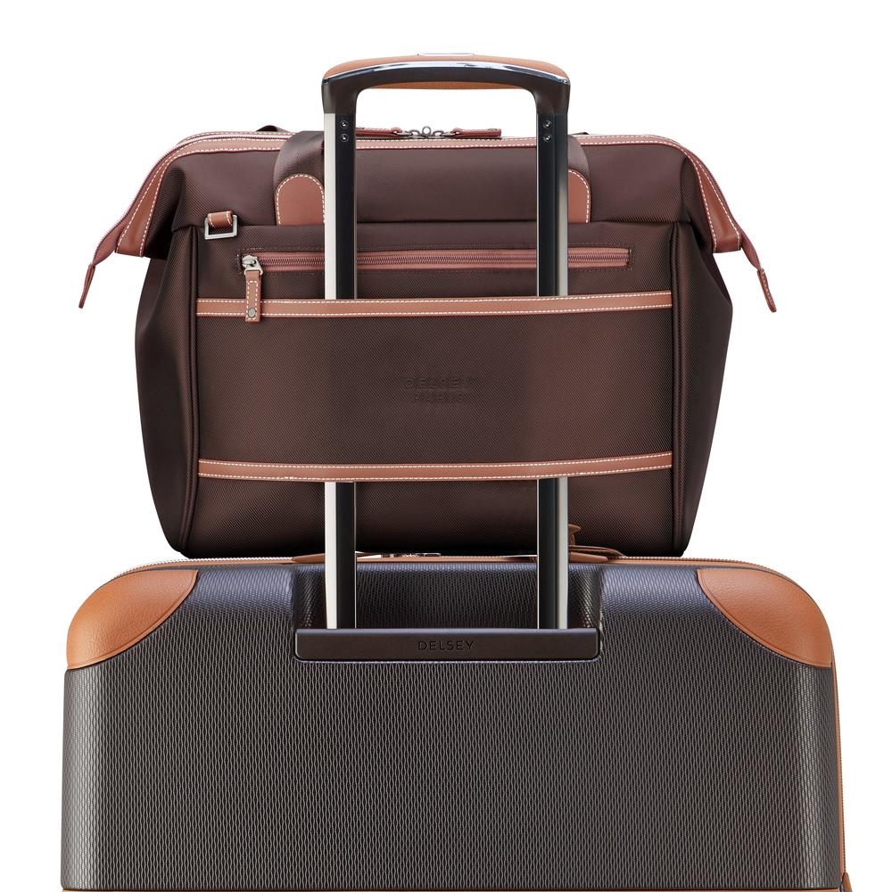 Delsey Chatelet Air 2.0 Weekender S Brown-Bagger-BagBrokers