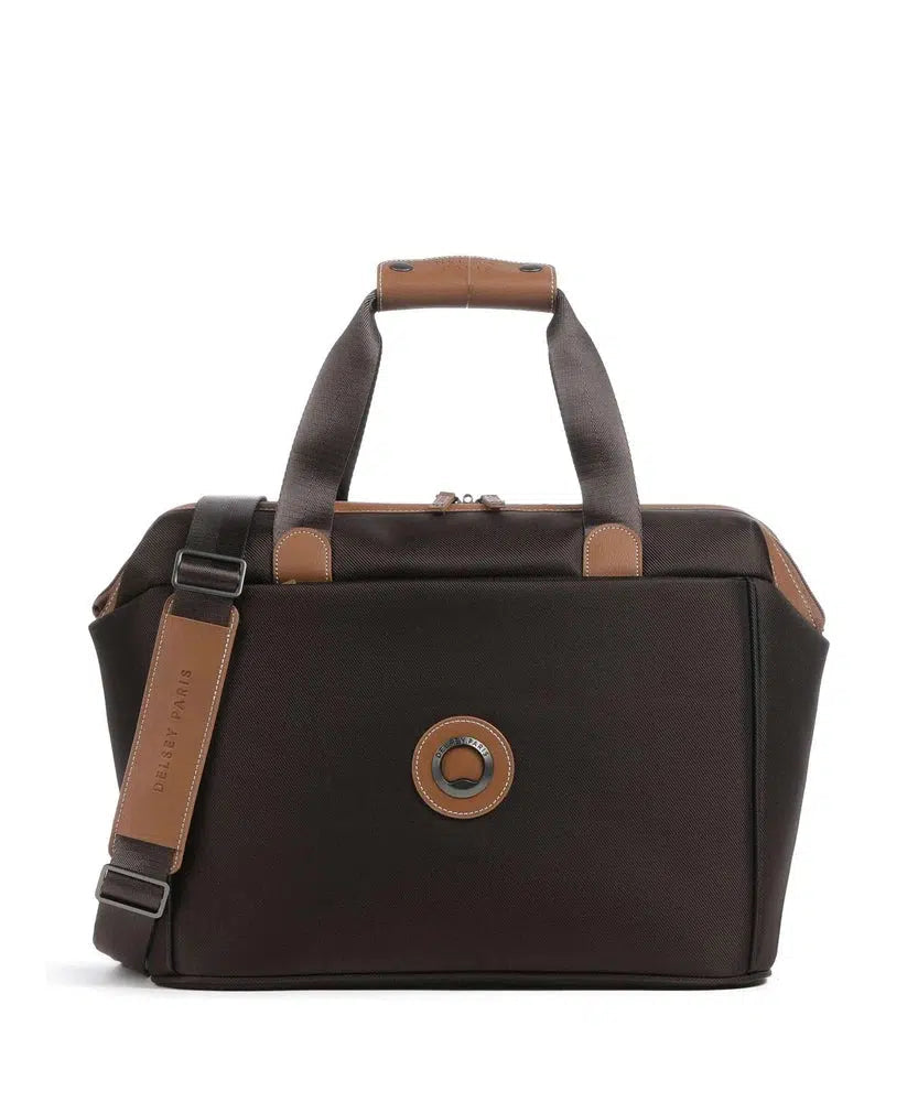 Delsey Chatelet Air 2.0 Weekender bag S Brown-Bagger-BagBrokers