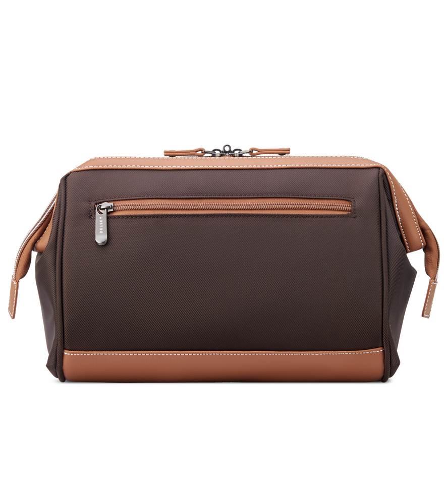 Delsey Chatelet Air 2.0 stor toalettmappe Brown-Toalettmappe-BagBrokers