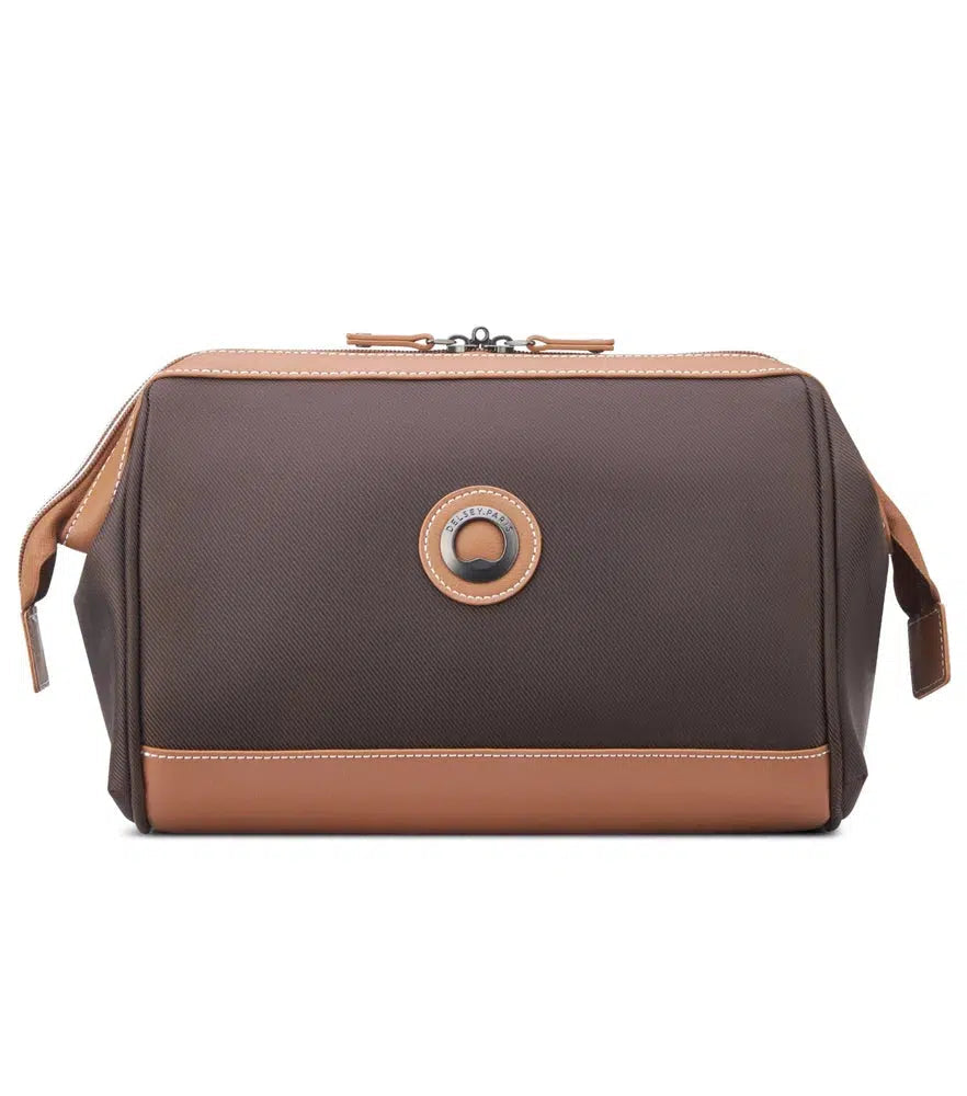 Delsey Chatelet Air 2.0 stor toalettmappe Brown-Toalettmappe-BagBrokers