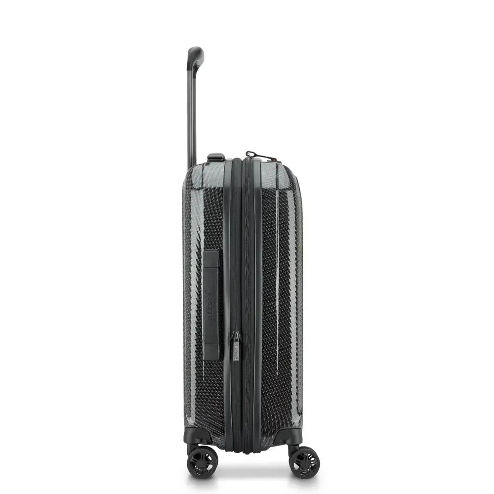 Delsey Helium Ultimate utvidbar kabinkoffert 55 cm ANTHRACITE-Harde kofferter-BagBrokers