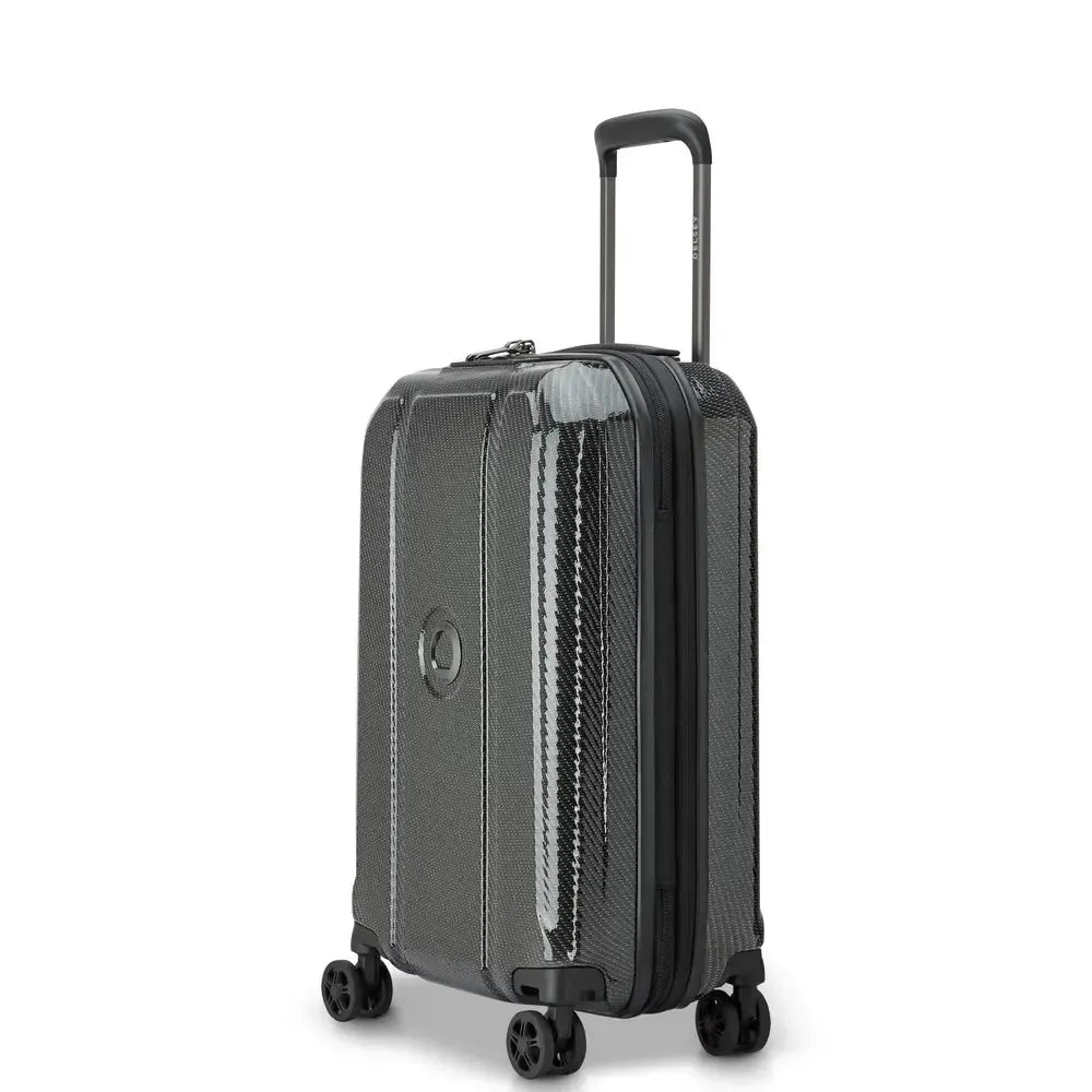 Delsey Helium Ultimate utvidbar kabinkoffert 55 cm ANTHRACITE-Harde kofferter-BagBrokers