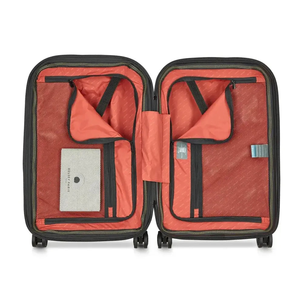 Delsey Helium Ultimate utvidbar kabinkoffert 55 cm ANTHRACITE-Harde kofferter-BagBrokers