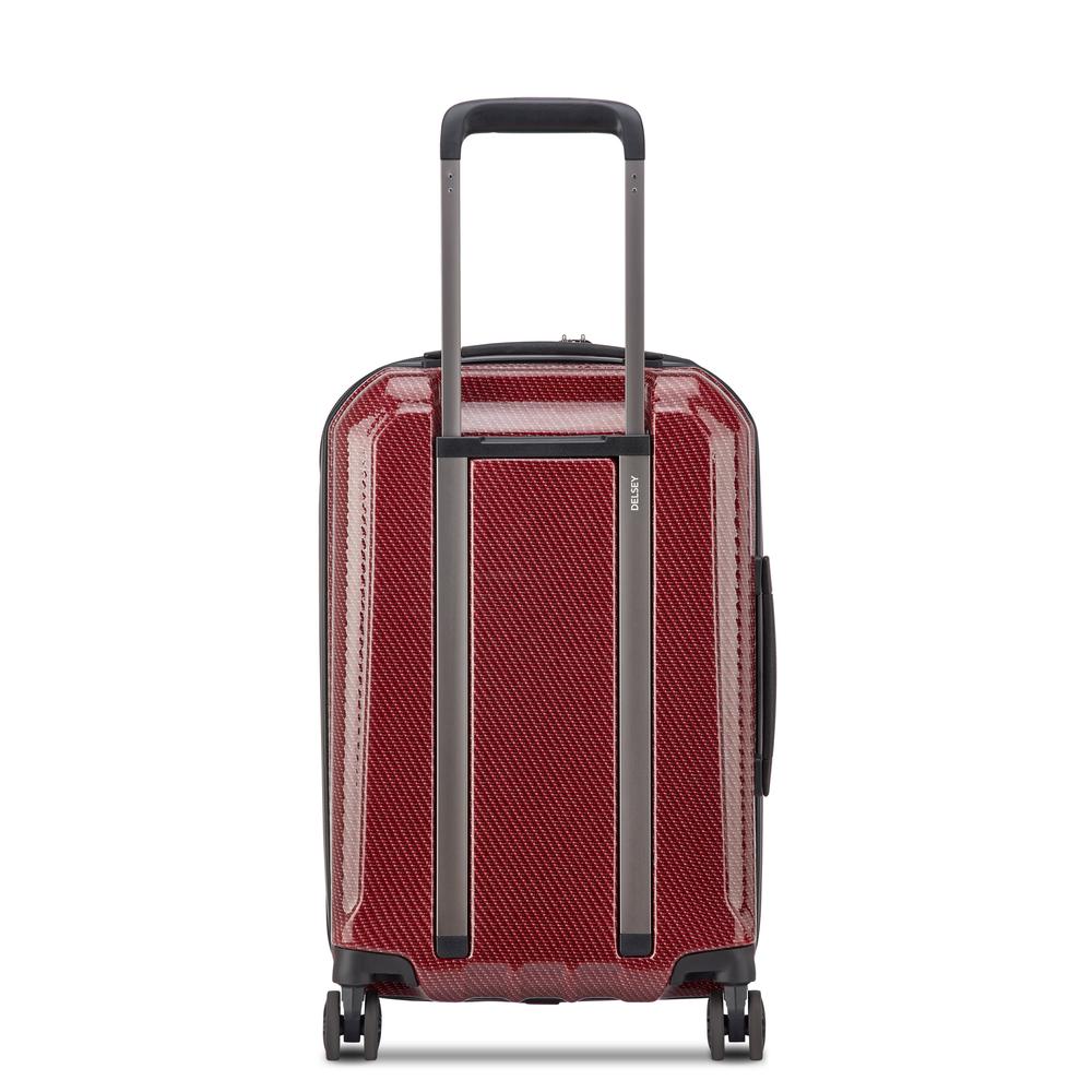 Delsey Helium Ultimate utvidbar kabinkoffert 55 cm BURGUNDY-Harde kofferter-BagBrokers