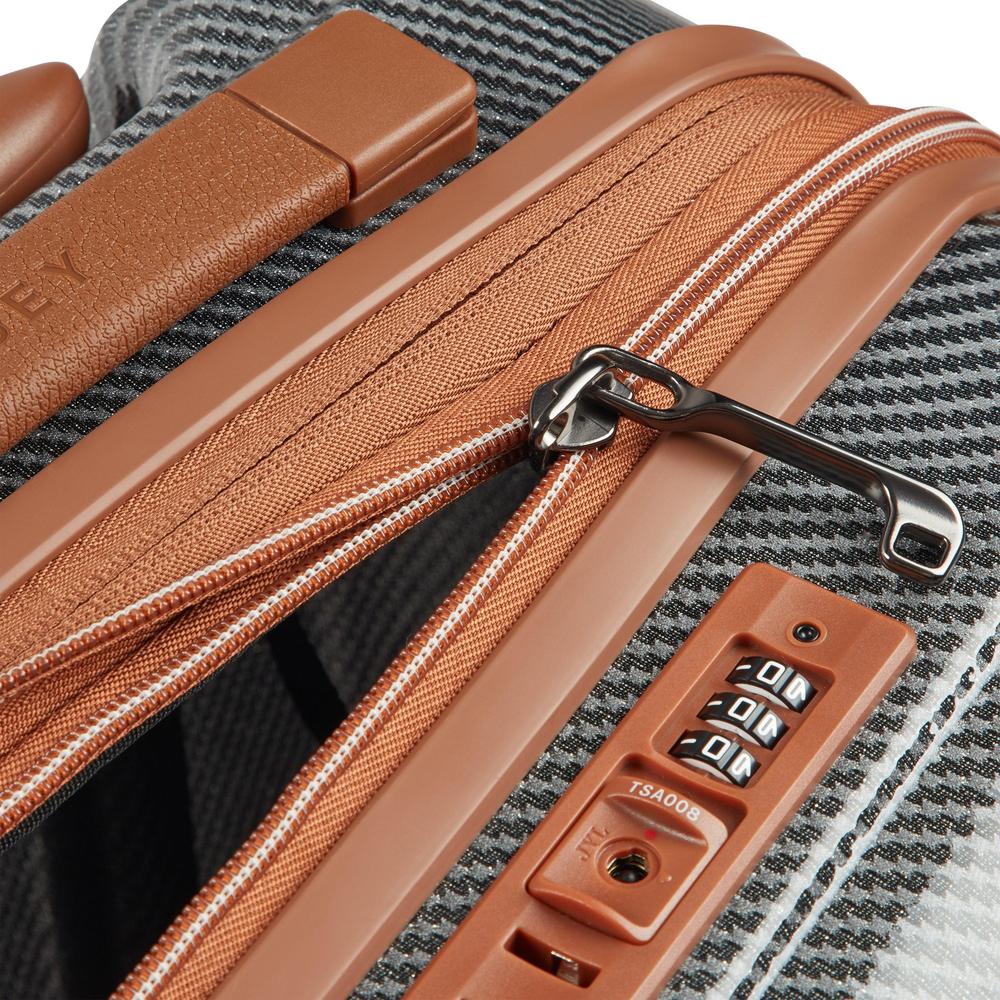 Delsey Helium Ultimat ekstra stor koffert SILVER-Harde kofferter-BagBrokers