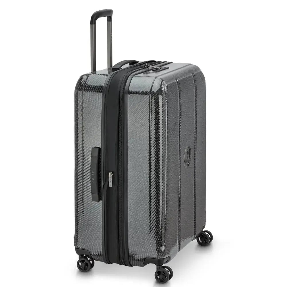 Delsey Helium Ultimate utvidbar medium koffert 70 cm ANTHRACITE-Harde kofferter-BagBrokers