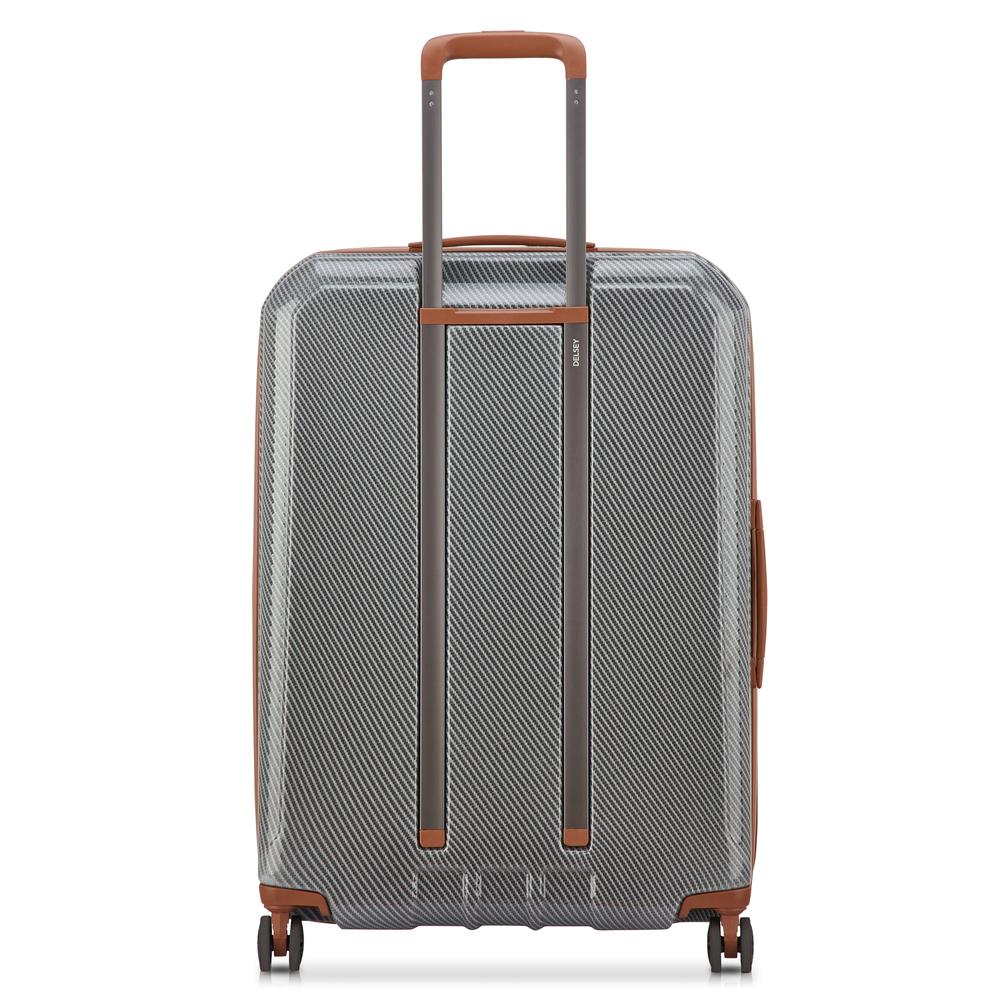 Delsey Helium Ultimat ekstra stor koffert SILVER-Harde kofferter-BagBrokers