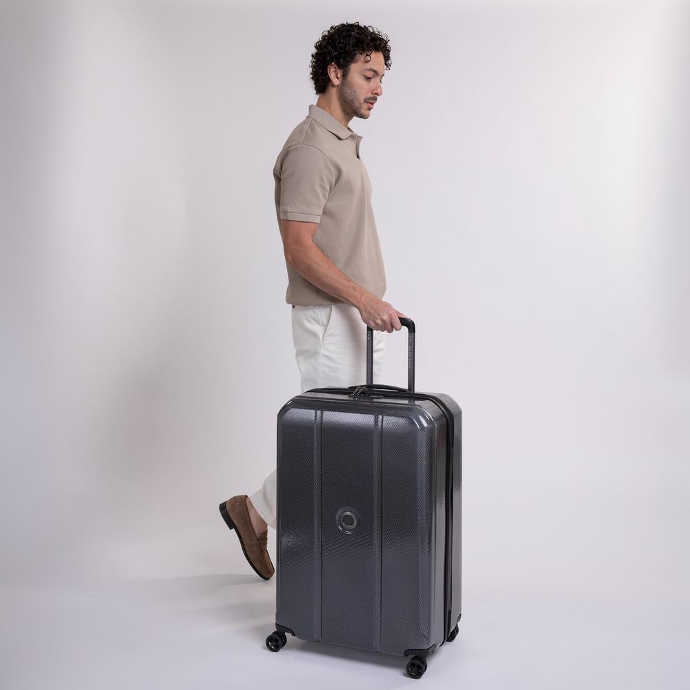 Delsey Helium Ultimate utvidbar stor koffert 76 cm ANTHRACITE-Harde kofferter-BagBrokers