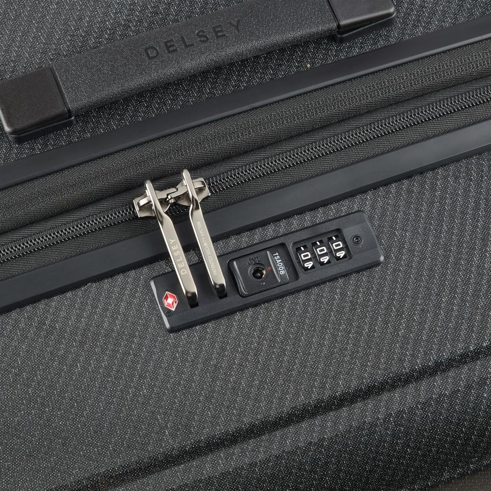 Delsey Helium Ultimate utvidbar ekstra stor koffert 82 cm ANTHRACITE-Harde kofferter-BagBrokers