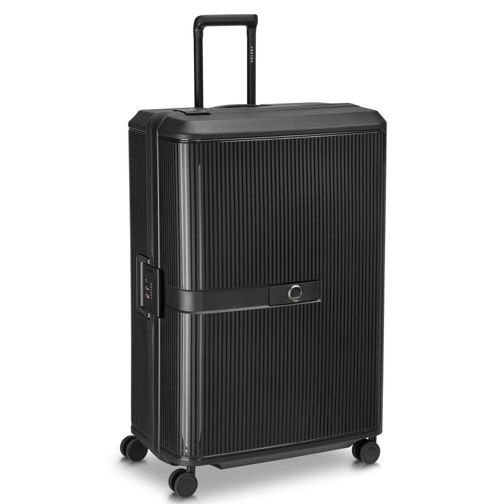 Delsey Vauban ekstra stor koffert 82 cm 153 Liter Black-Harde kofferter-BagBrokers