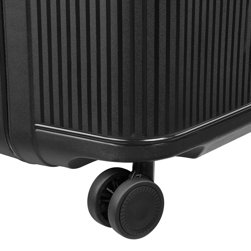 Delsey Vauban ekstra stor koffert 82 cm 153 Liter Black-Harde kofferter-BagBrokers