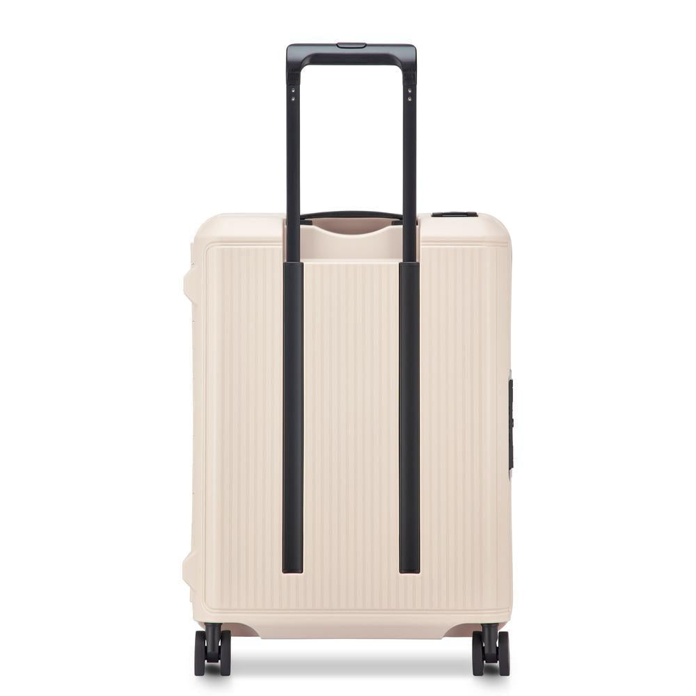 Delsey Vauban kabin trillekoffert 55 cm 44 Liter Beige-Harde kofferter-BagBrokers